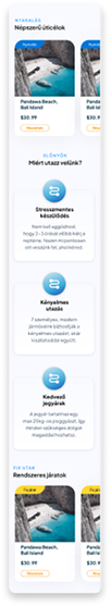 Europatravel weboldal készítés – Enigma Design egyedi webfejlesztés